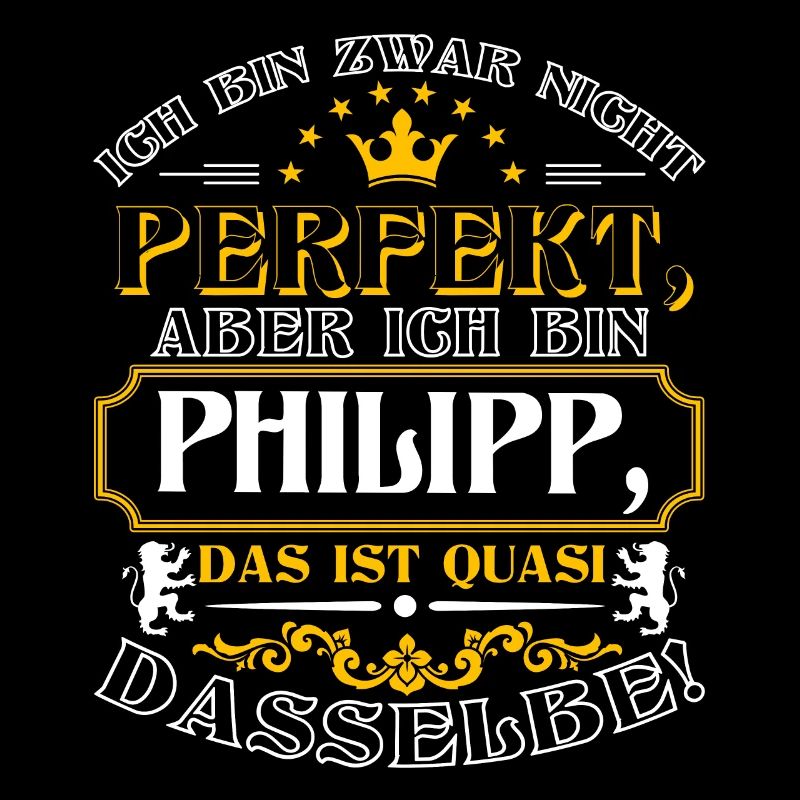 Funny PHILIPP for name day with name name