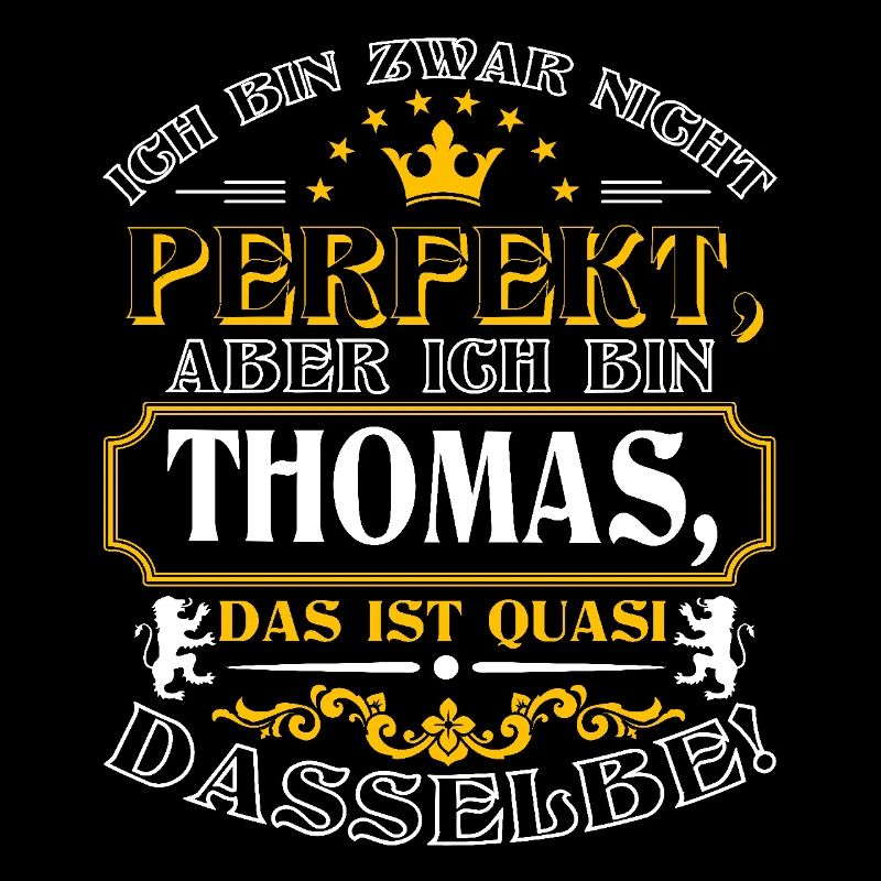 Sjove THOMAS til navnedag med navn navn