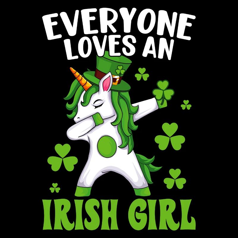 Jeder liebt ein irisches Mädchen St. Patricks Day