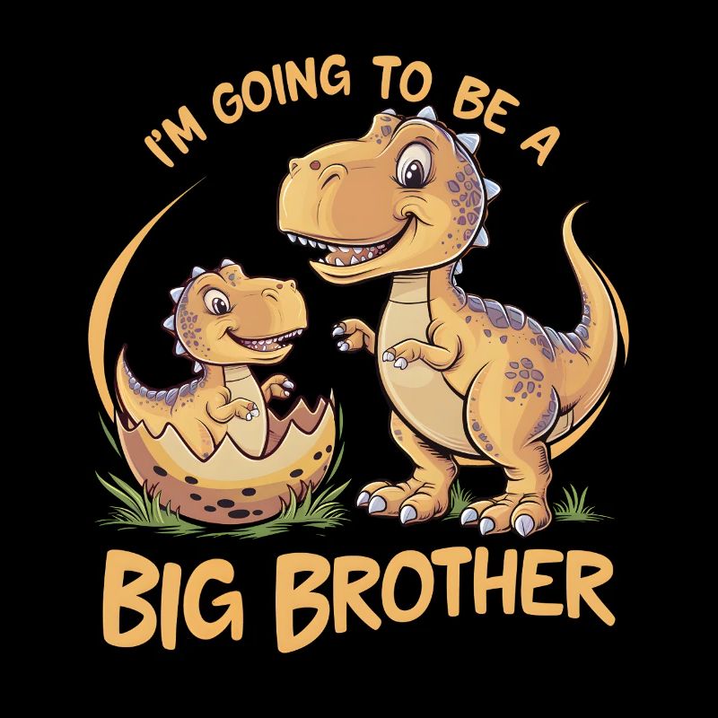 Ich Werde Ein Großer Bruder Dinosaurier