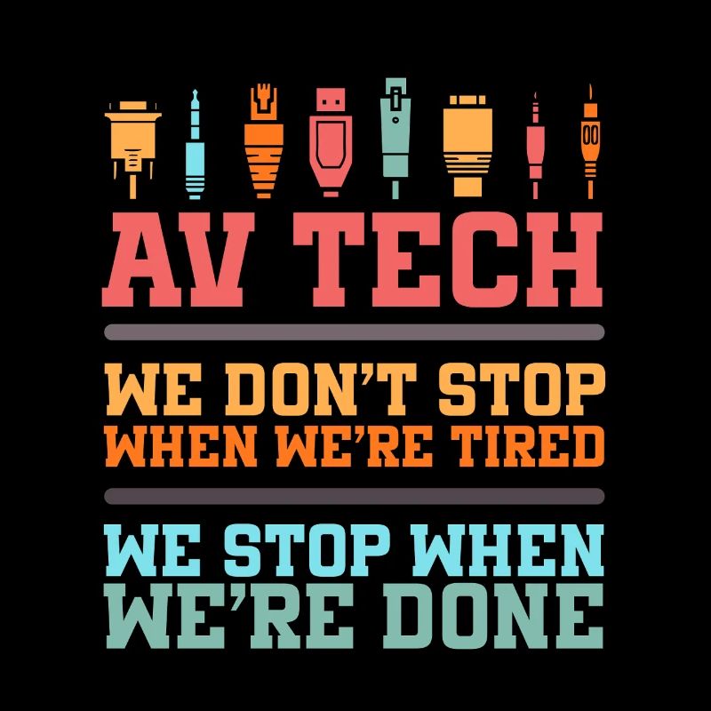 Technicien audiovisuel AV Tech