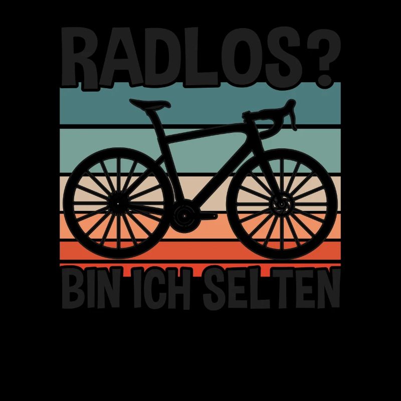 Radlos Radfahrer