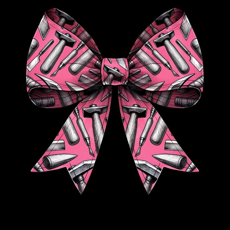 Coquette Bow Sculpting Sculptor Pattern Pink