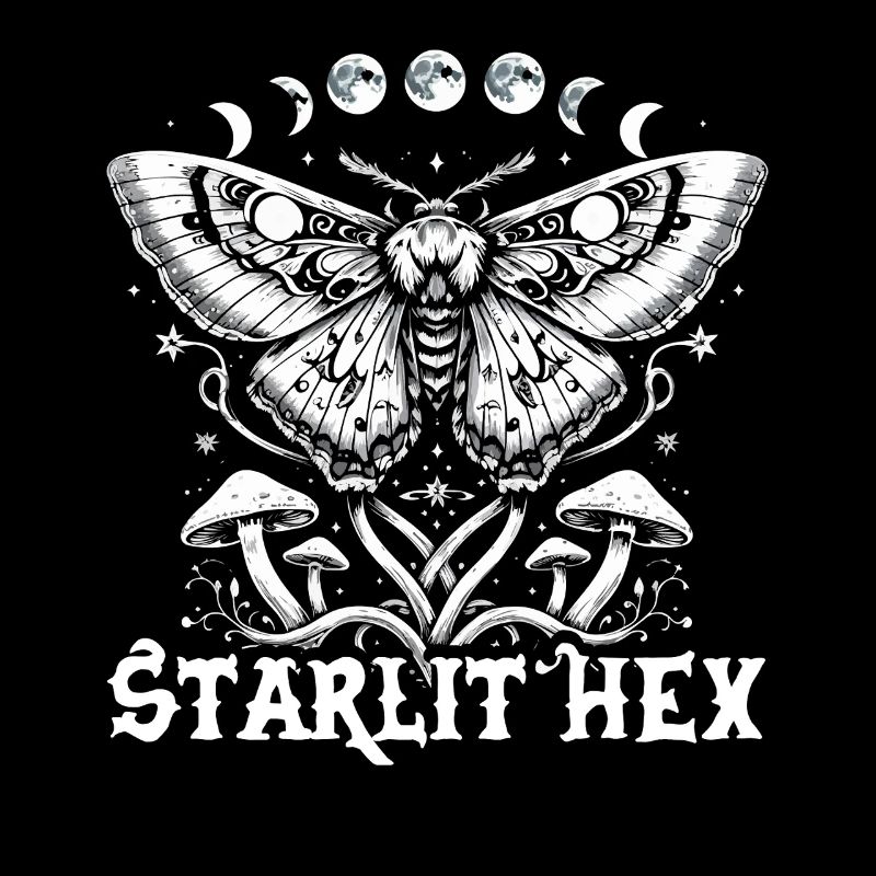Fairycore Fée Gothique Starlit Hex