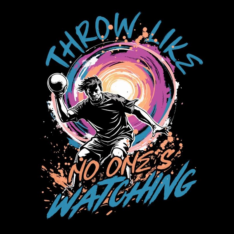 Diskuswurf Throwing Like No One's Watching