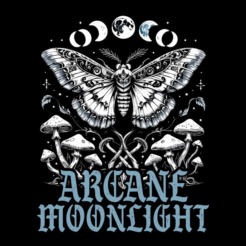 Fairycore Fee Gotisch Arcane Moonlight