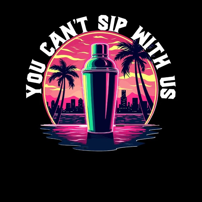 Barkeeper Barmann Bartending You Can't Sip With Us