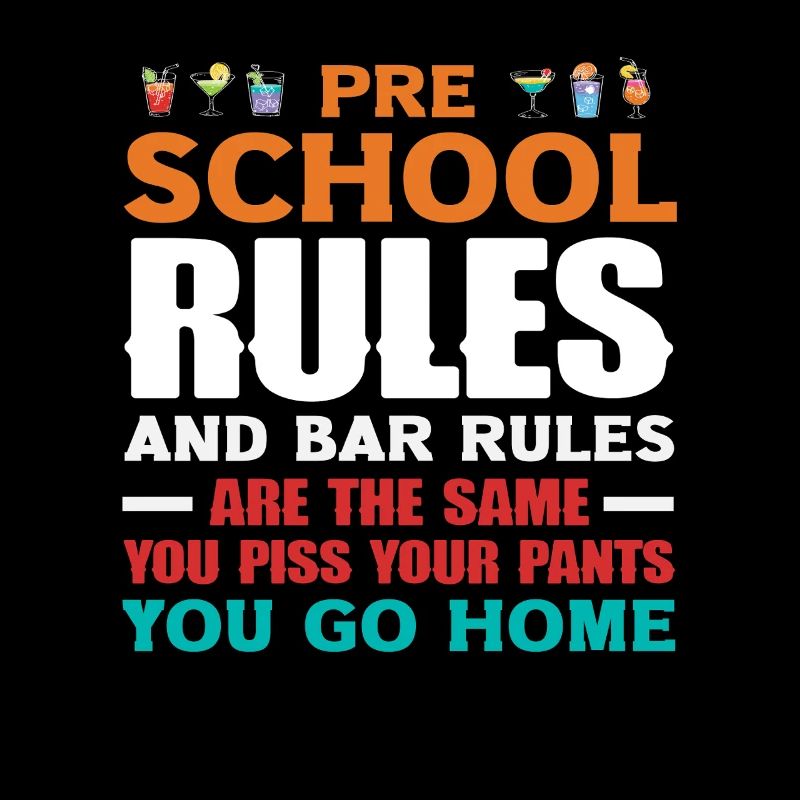 Preschool Rules and Bar Rules for Bartenders