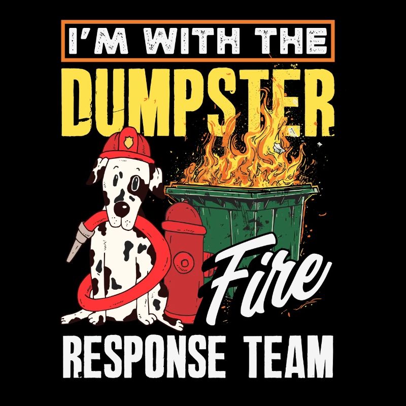 Müllcontainer Fire Response Team Leader