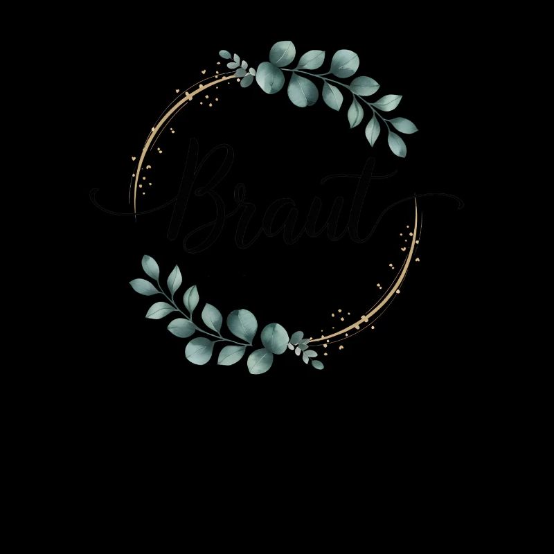 Couronne de fleurs de mariée Eucalyptus Enterrement de vie de garçon Mariage