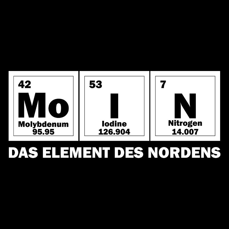 Moin das Element des Nordens lustiger Spruch