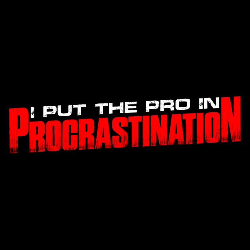 Je mets le pro dans la procrastination 11