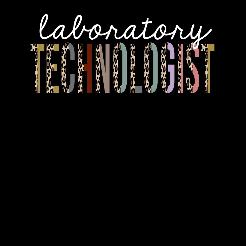Cadeau drôle d'impression de léopard de technologue de laboratoire