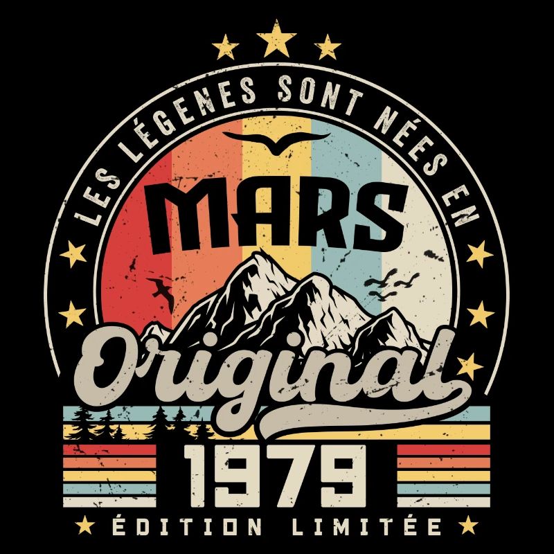 Vintage Mars 1979 Cadeau D'anniversaire 45 Ans