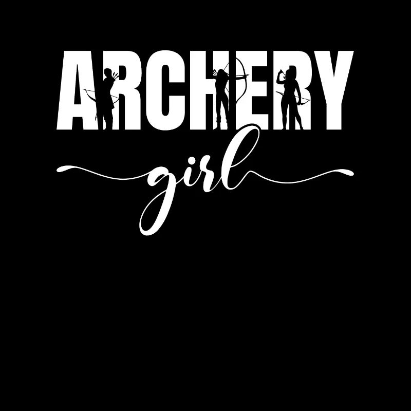 Bogenschießen Mädchen Bogenschütze Bogen und Pfeil