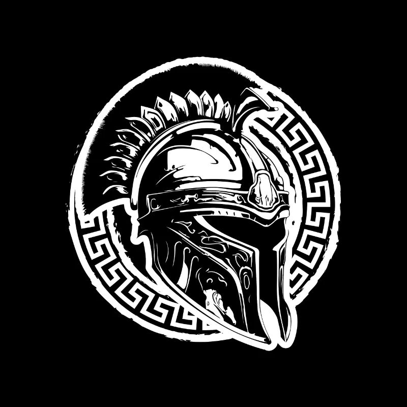 Spartaner Helm Motivation Gladiator