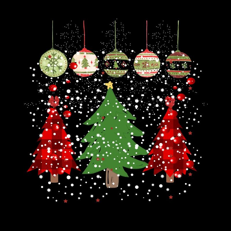 Merry Christmas/ Christmas Tree Prints / ccolorful