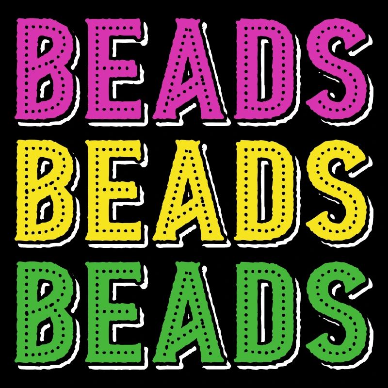 Beads Mardi Gras Karneval Fasching Kostüm Geschenk