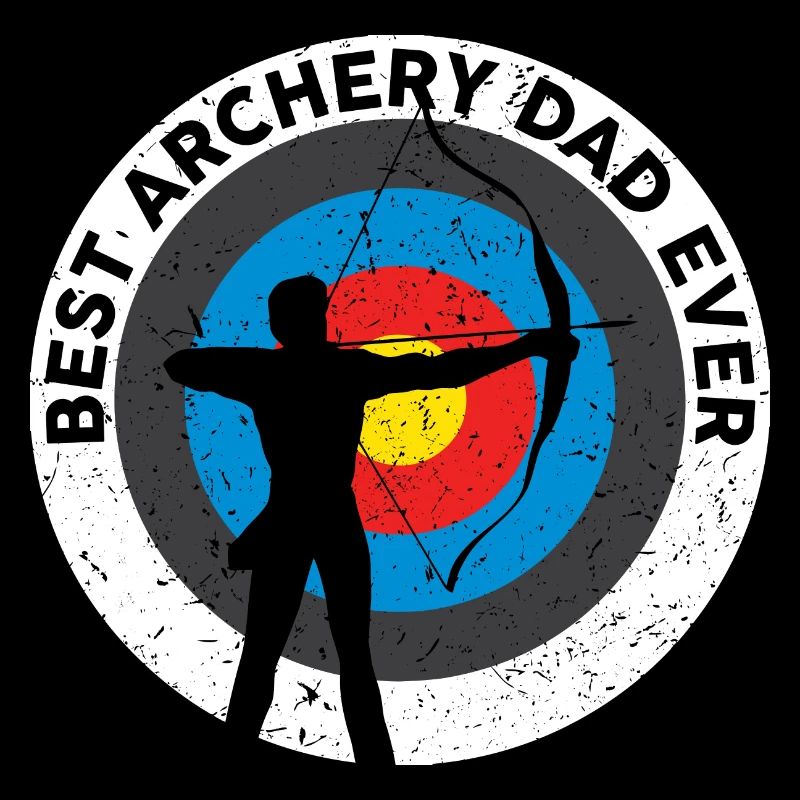 Best Archery Dad Ever Archer Papa Father's Day