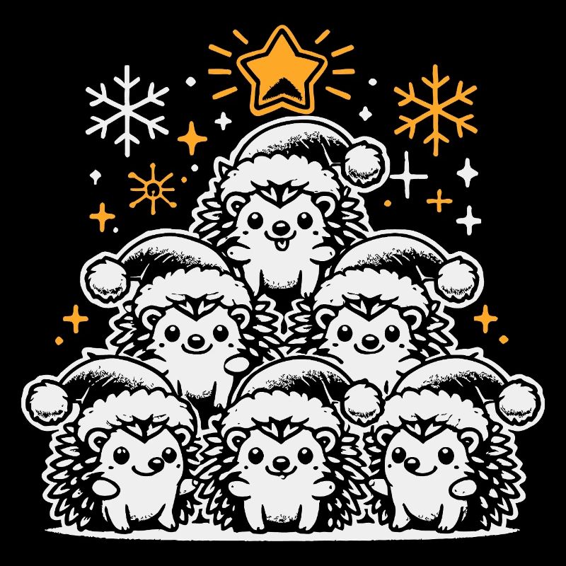 Igel Weihnachten