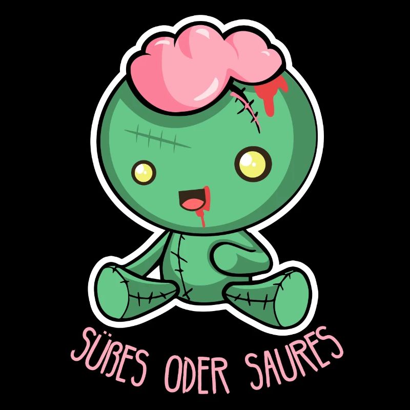 Gruselige Halloween Puppe - Süßes oder Saures