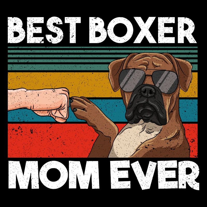 Best Boxer Mom Ever Beste Hunde Mama Muttertag
