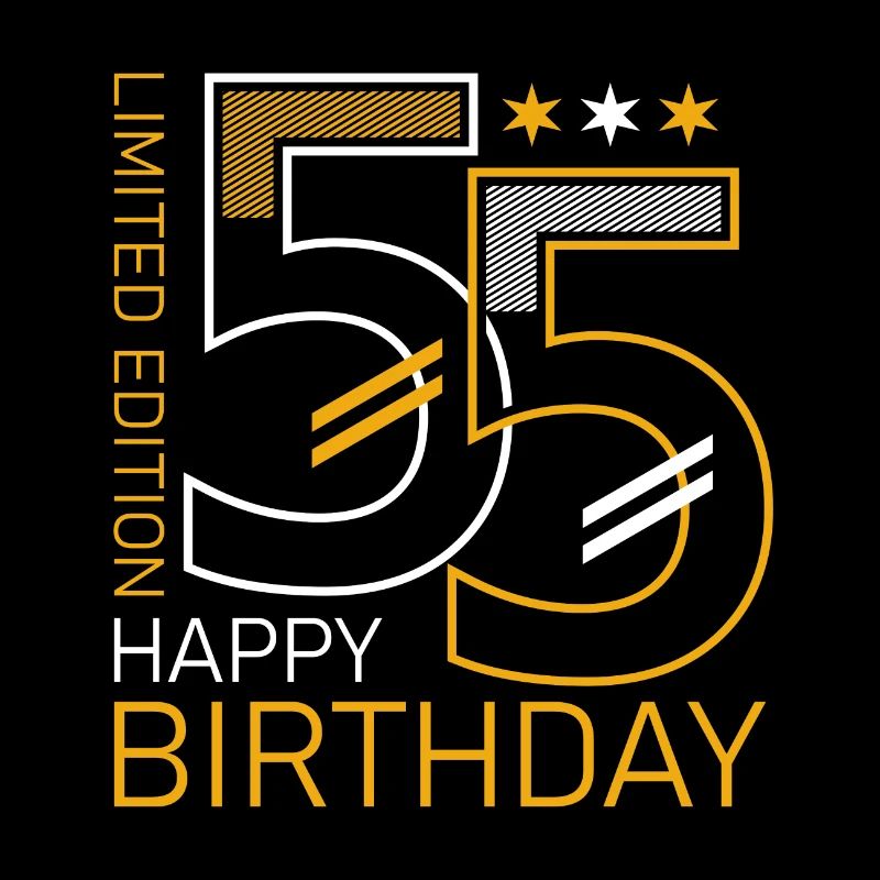 55 Joyeux anniversaire