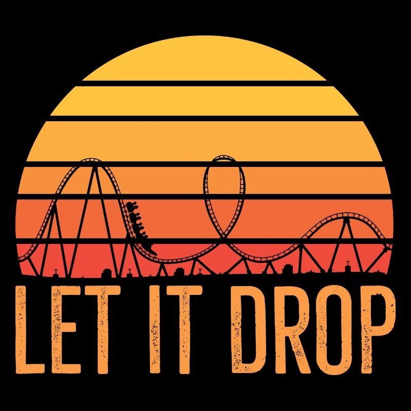 Amusement park design for a roller coaster fan