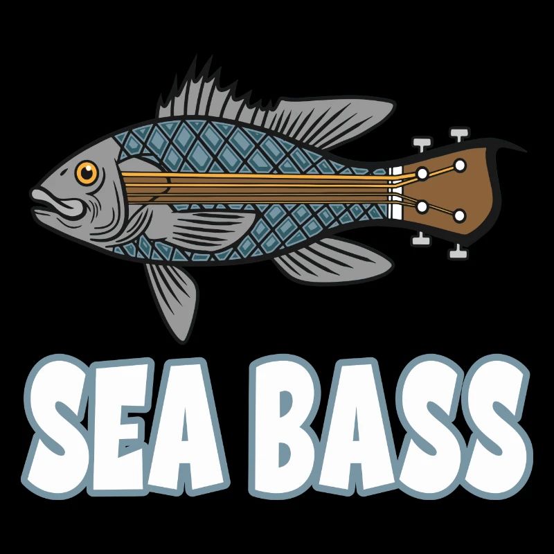 Guitare basse de mer