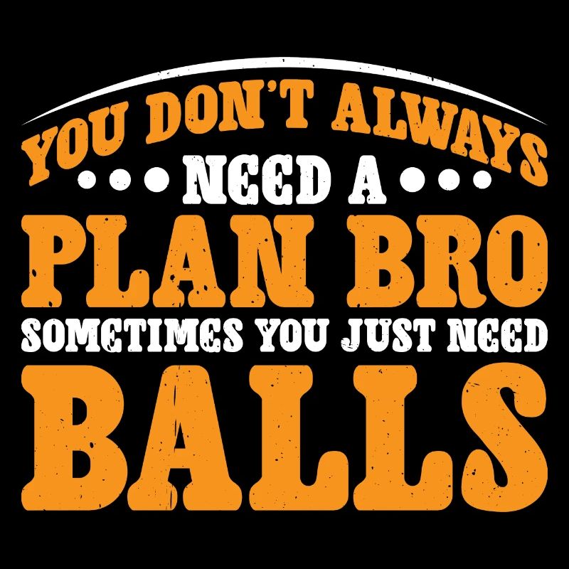 No Plan Needed Just Balls Bro 3
