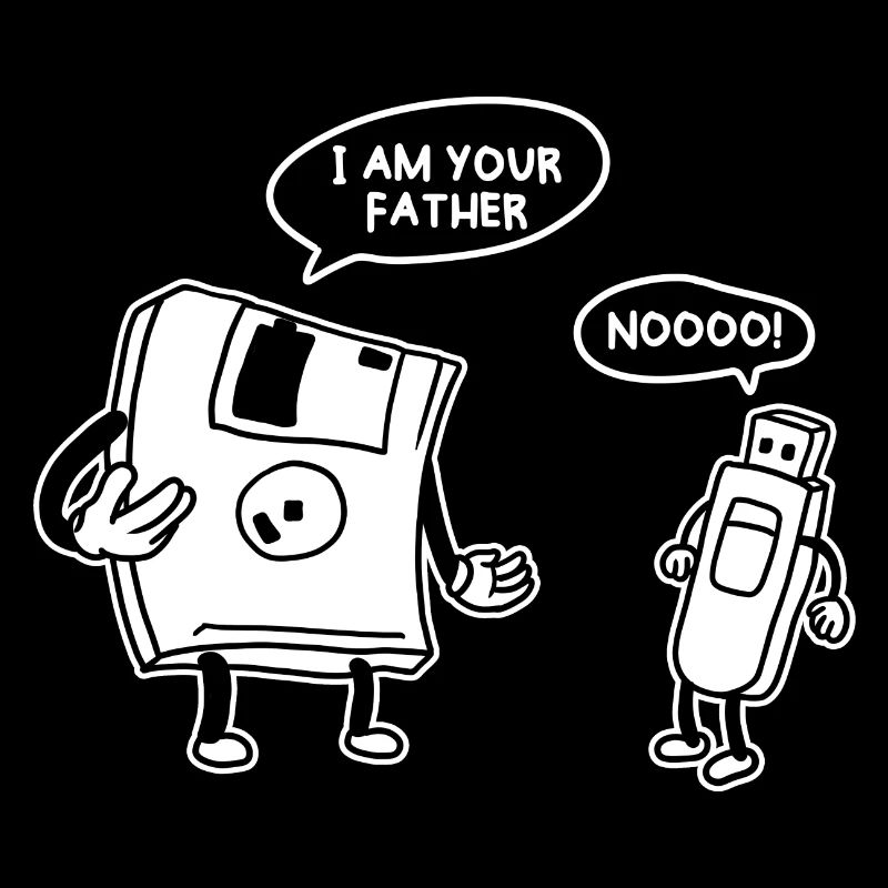 USB Diskette Funny Information Technology Computer