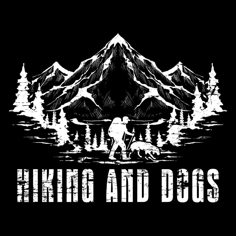 Wanderer Hunde Geschenk Wandern
