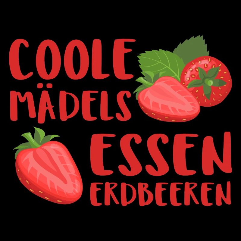 Mädchen Erdbeeren Sommer Geburtstag Geschenk
