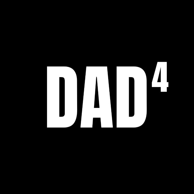 Dad Dad Daddy Daddy Kids 4 Math Gift