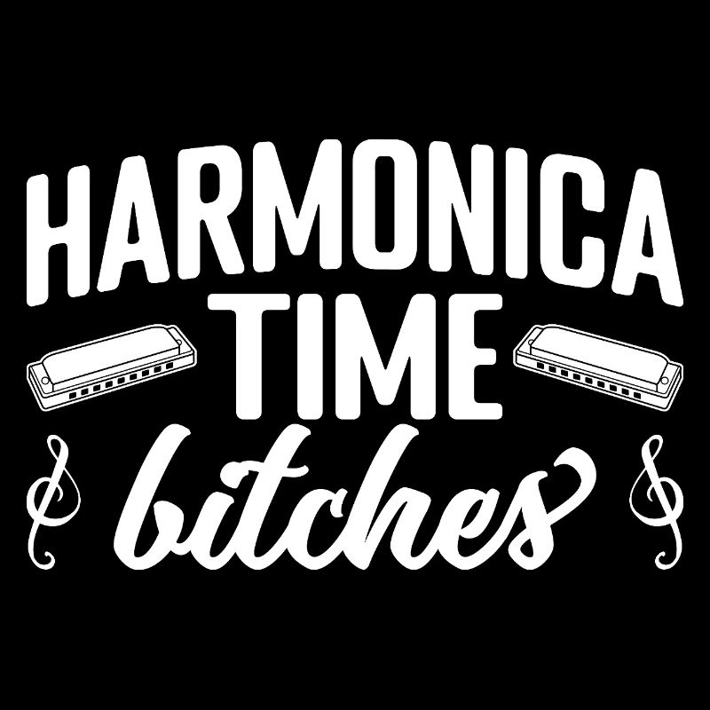 Harmonica Musican Time Bitches Harmonica
