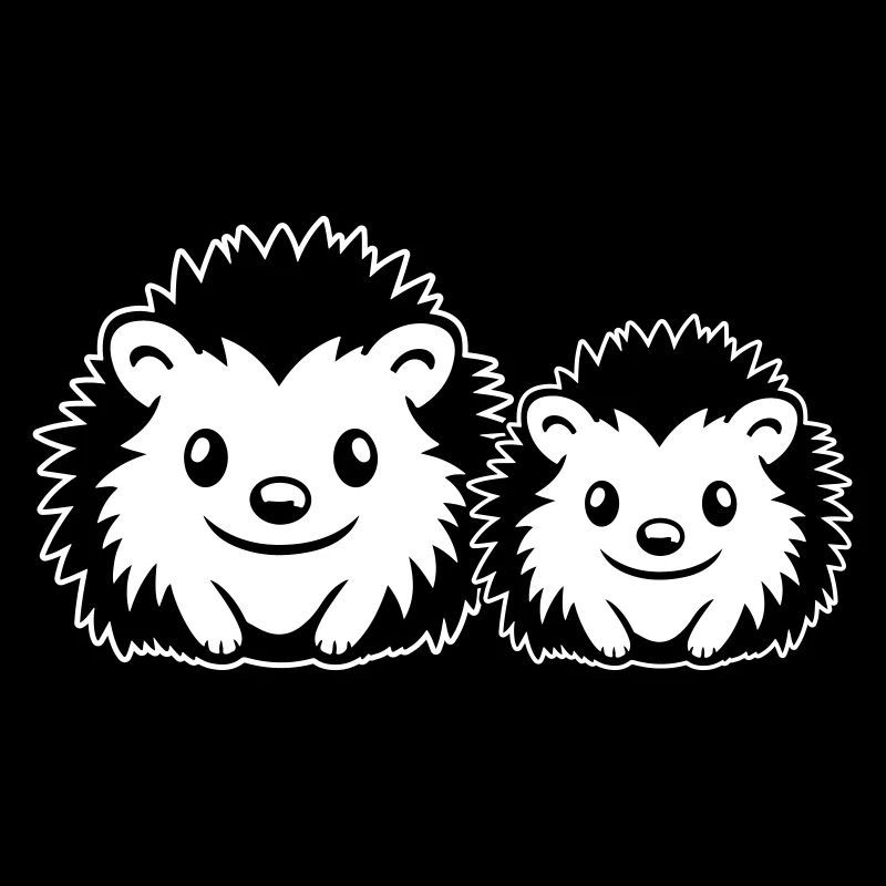 Hedgehog Comic Cute