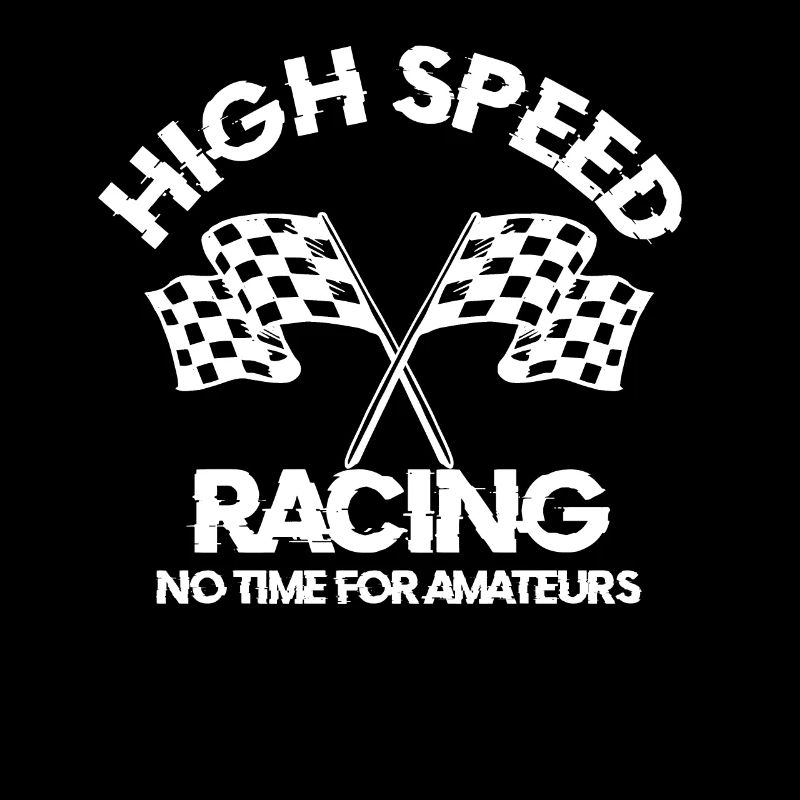 Drapeau à damier de course automobile