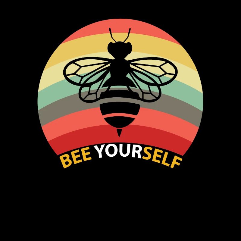Be yourself bee retro beekeeper honey