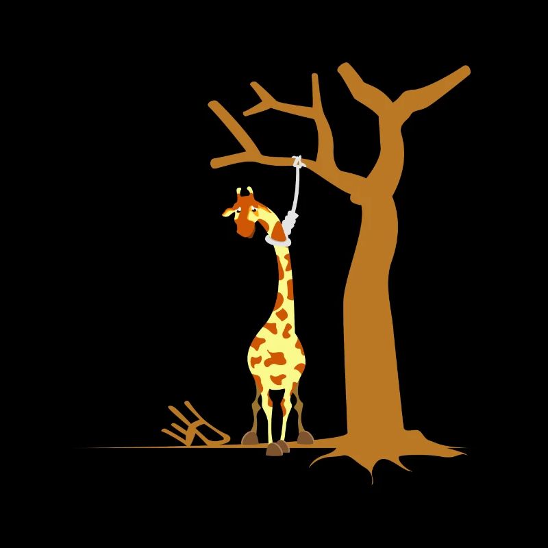Giraffe makes suicide funny gift idea