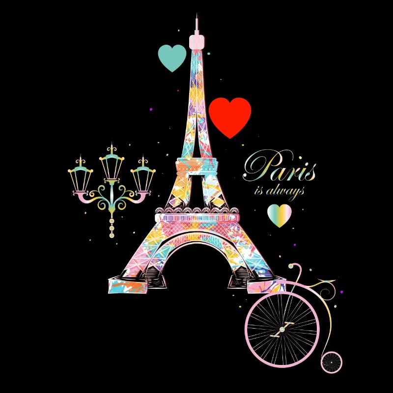 J'adore Paris Tour Eiffel Français