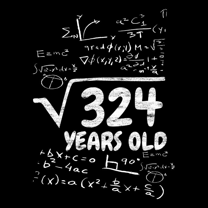 Math 18th birthday student gift idea