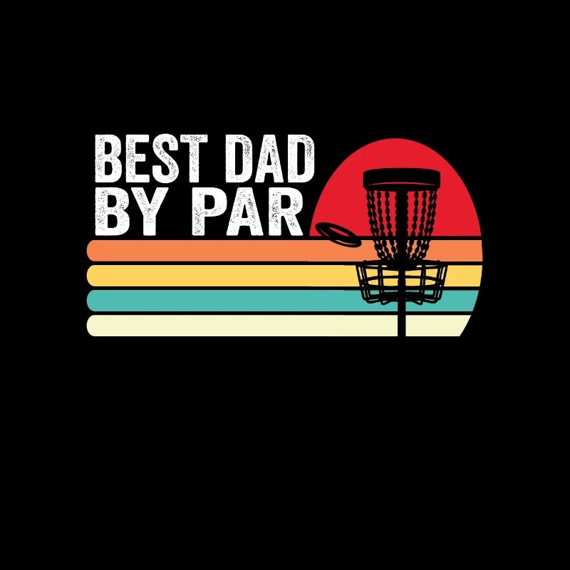 Disc Golf bester Papa von par retro