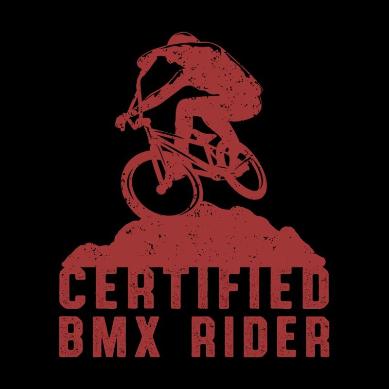 Cadeau certifié de cycliste de vélo de cavalier de BMX