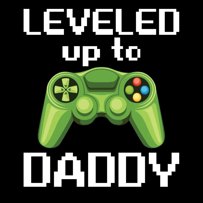 Leveled Up To Daddy Game Controller