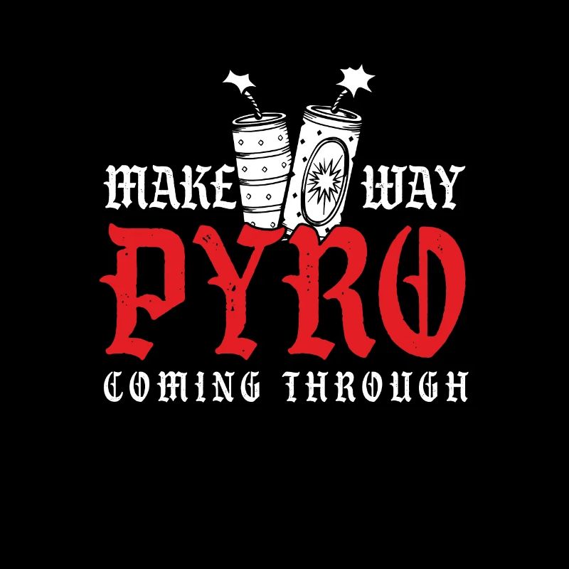 Make Way Pyro kommt durch pyrotechnisches Geschenk