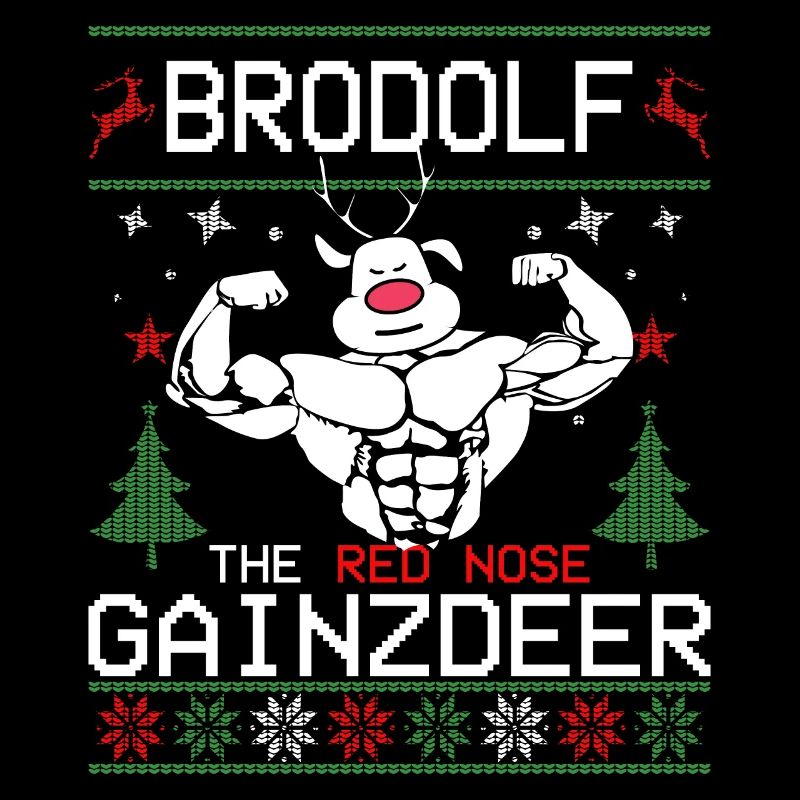 Brodolf Le Nez Rouge Gainzdeer Pull Moche
