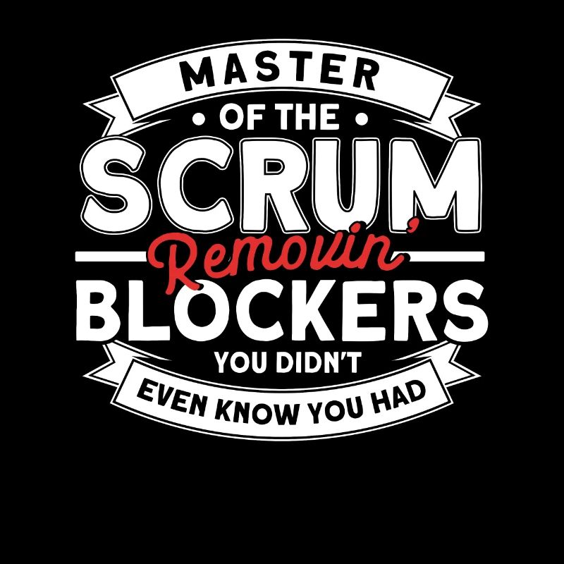 Git Developer Scrum Master Programmer Gift