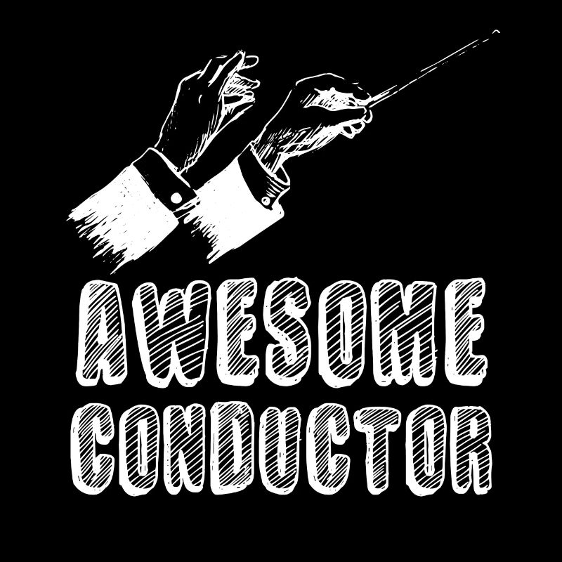 Awesome Dirigent Dirigentenstab beim dirigieren