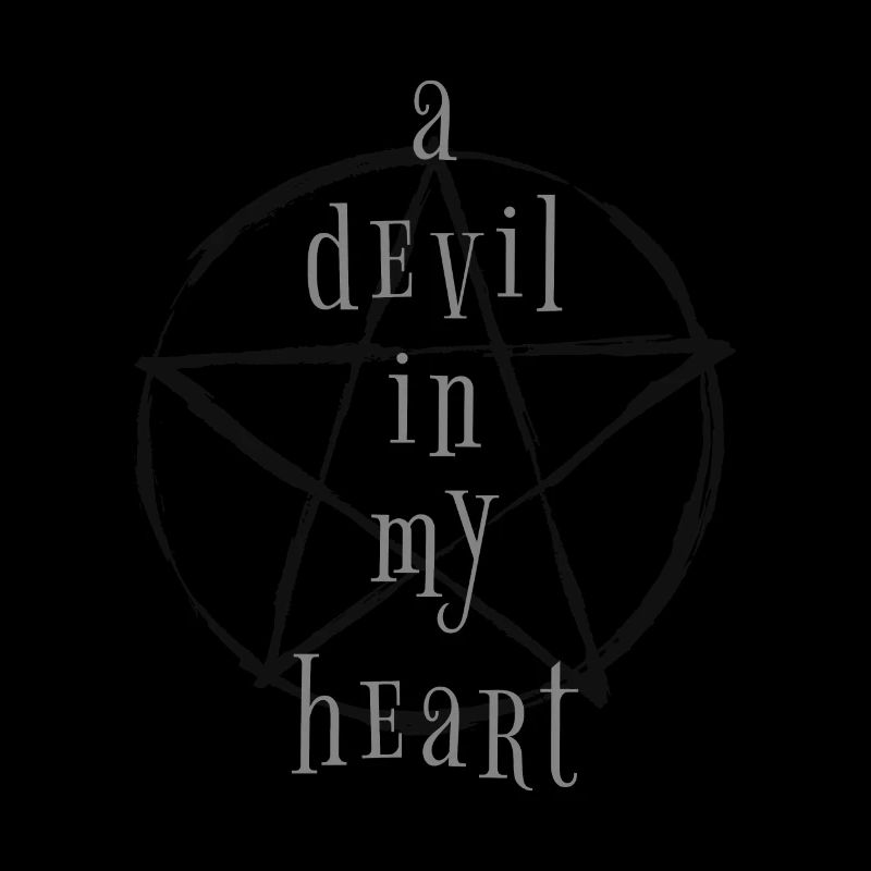 Teufel Devil Pentagram Spruch Sprüche Zitat