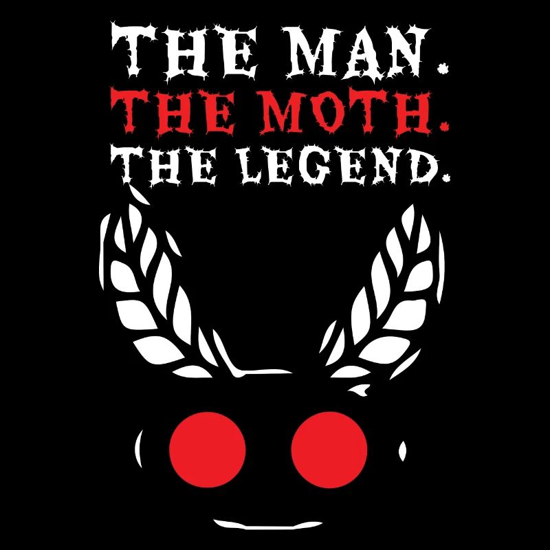 Mothman Moth Man Légende Cryptide Halloween